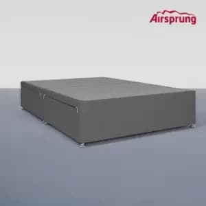Airsprung Kelston Double 4 Drawer Divan - Charcoal