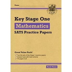 New KS1 Maths SATS Practice Papers: Pack 3 (for the 2021 tests) Paperback / softback 2018