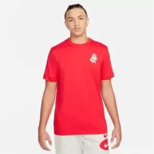 Nike Graphic T-Shirt Mens - Red