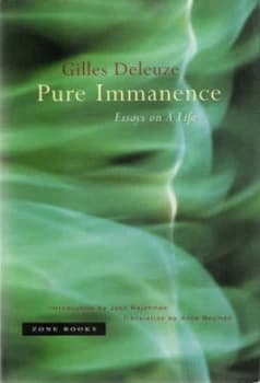 Pure Immanence by Gilles Deleuze Paperback