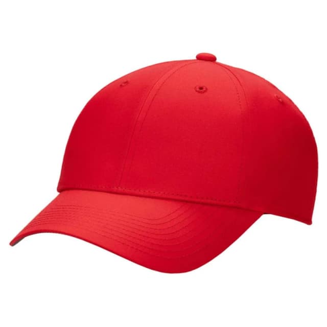 Nike Mens Blank Structured Baseball Cap in Red Red Male One Size