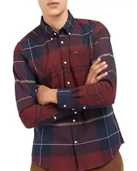 Barbour Stirling Cotton Oxford Tartan Tailored Fit Shirt