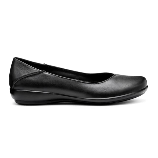 Hotter Birdie Ballerina Pumps Wide Fit Ballet Pumps 3 (36) Black 01476103230