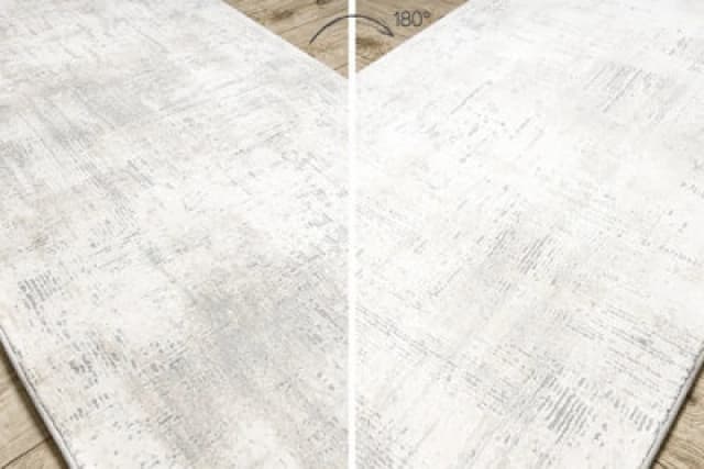 RUGSX Rugsx - Modern runner tuls 51231 Vintage ivory / grey 100cm beige 100x100cm @234941