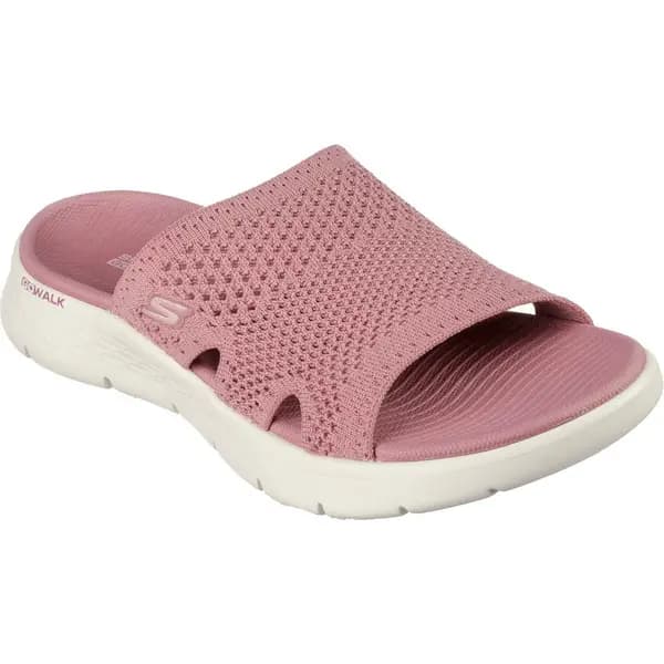 Skechers Womens GO WALK Flex Elation Comfort Slide Sandals UK Size 4 (EU 37) Mauve SKE2256-MVE-4