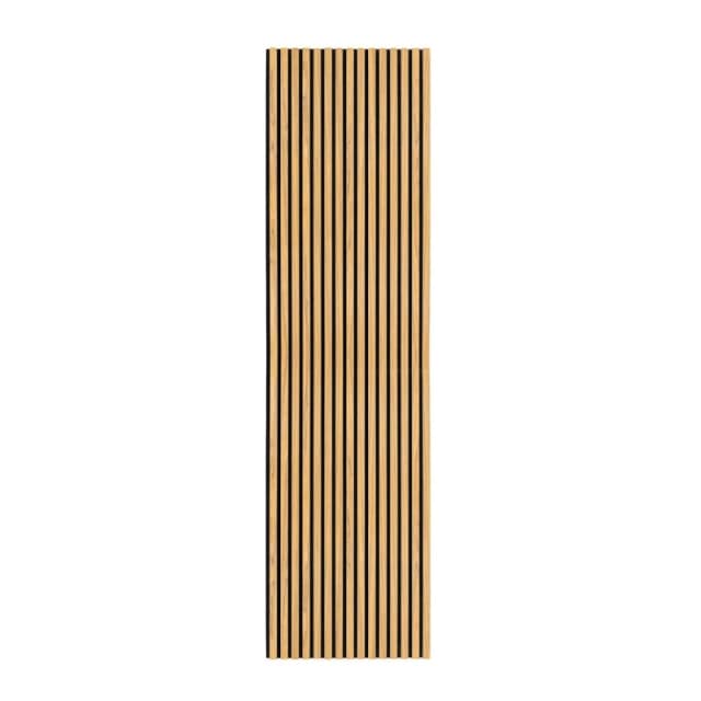 MonsterShop Acoustic Slat Wall Panel - Oak