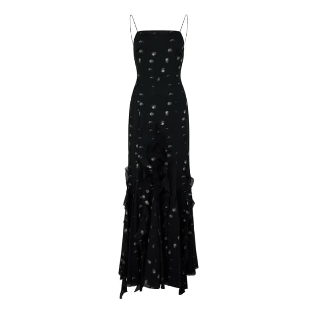 Off White Womens Body-Skimming Slinky Dress Black/White female 4 (3XS)