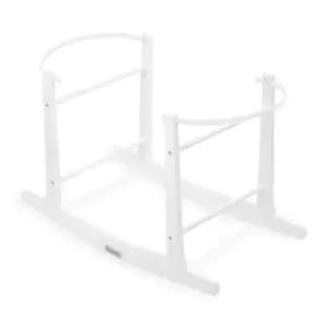 Clair de Lune Standard Rocking Moses Basket Stand - White