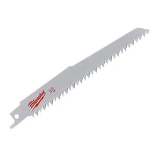 Milwaukee Power Tools SAWZALL Sabre Blade Wood/Plastic 150mm 6 tpi (3)
