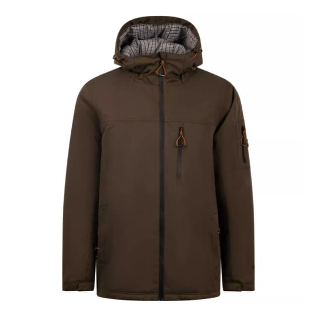 Trespass Trespass Men Kirkbost Jacket in Brown Size: Small Brown S Male 5063806947097