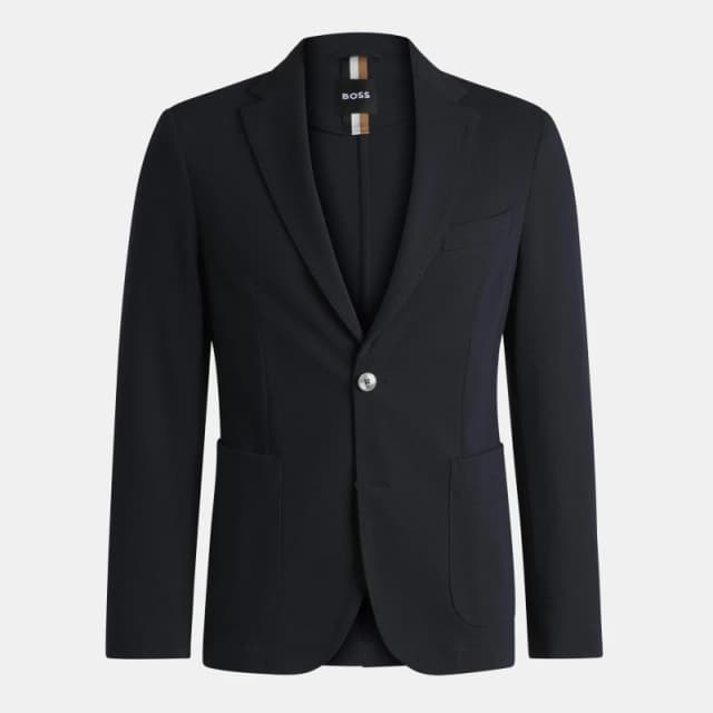 Boss Mens C-Hanry-J-252 Suit Jacket Dark Blue 404 male 36 (46)