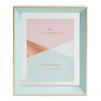 5" x 7" - By Appointment Green & Gold Photo Frame
