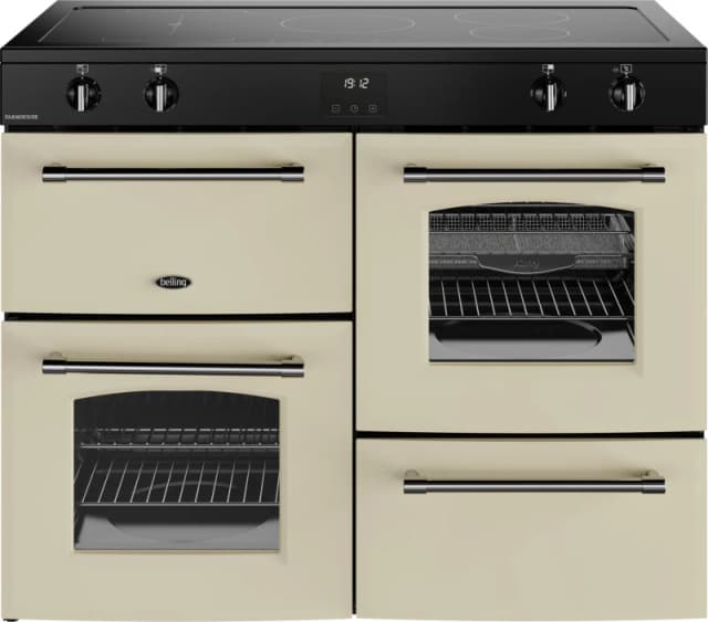 Belling Farmhouse 110Ei 110cm Electric Range Cooker with Induction Hob - Cream - A/A Rated