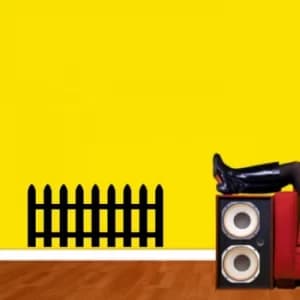 KBS-137 Black Decorative Wall Sticker