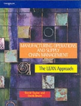 Manufacturing Operations and Supply Chain Management by David L. Taylor Paperback