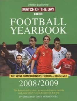 Match of the Day Football Yearbook 2008/2009 by Terry Pratt Paperback