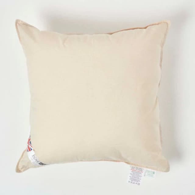 Homescapes Organic Cushion Pad - Premium Cushion Inserts And Fillers For Comfort 50 X 50 Cm (20 X 20")