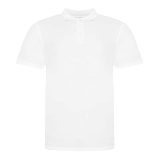 AWDis AWDis Men Just Polos The 100 Polo Shirt in White Size: Small White S Male 5059444798771