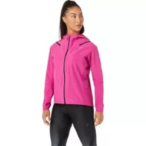 Asics Womens Accelerate Waterproof 2.0 Running Jacket - Pink
