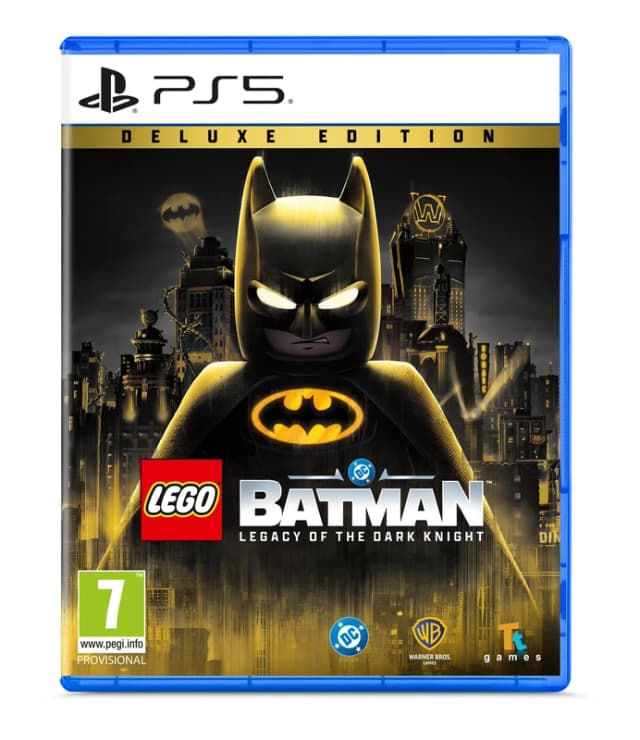 Lego Batman Legacy of the Dark Knight Deluxe Edition PS5 Game