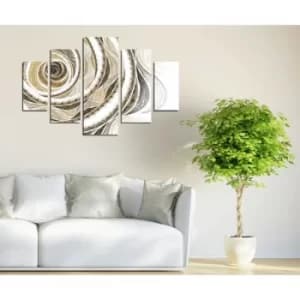 ST241 Multicolor Decorative MDF Painting (5 Pieces)