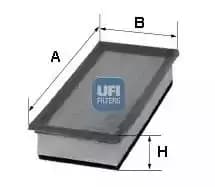 30.587.00 UFI Air Filter