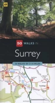 50 Walks in Surrey by Aa Publishing Book
