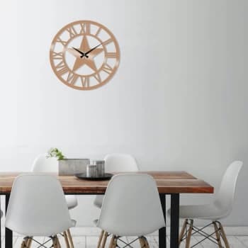 Metal Wall Clock 28 - Copper Copper Decorative Metal Wall Clock