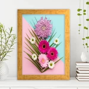 AC1043973199 Multicolor Decorative Framed MDF Painting