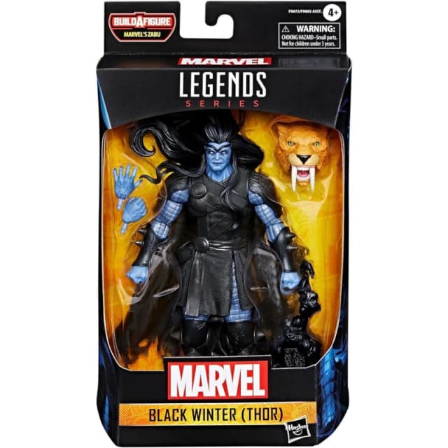 Hasbro Marvel Legends Series Black Winter (Thor), 6 Comics Collectible Action Figure