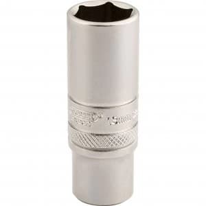 Draper 1/4" Drive Polished Finish Deep Hexagon Socket Metric 1/4" 13mm