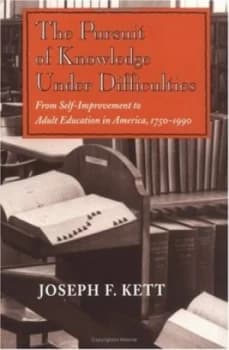 The Pursuit of Knowledge under Difficulties by Joseph Kett Paperback