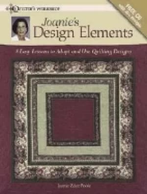 joanies design elements 8 easy lessons to adapt and use quilting designs