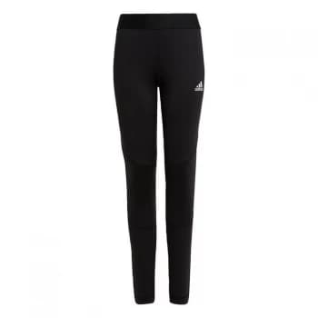 adidas AEROREADY XFG Training Stretch Leggings Kids - Black / White