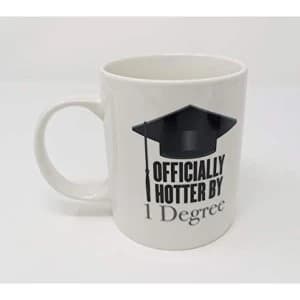 Graduation New Bone China Mug - Hotter By 1 Degree