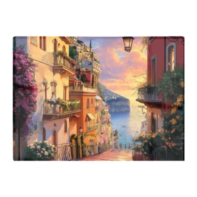 Warren Reed Designer Sunset Walk In Sorrento Chopping Board