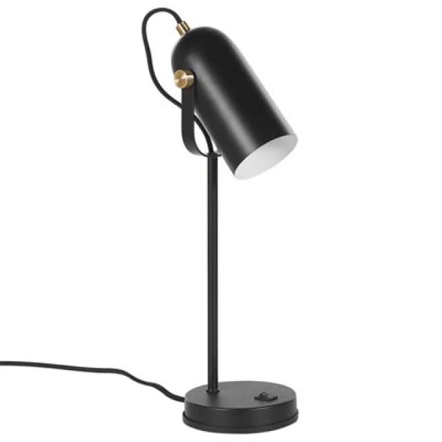 Beliani Desk Lamp Tyria Adjustable Metal Black