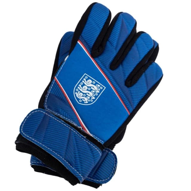 England FA Fuse Crest Goalkeeper Gloves in Baby Blue Baby Blue Unisex One Size