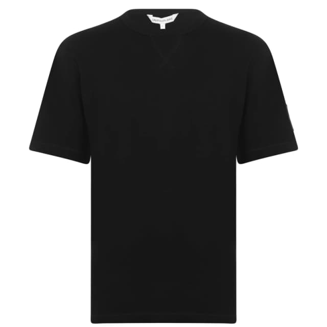 Calvin Klein Jeans Monogram Badge T-Shirt CK Black male S