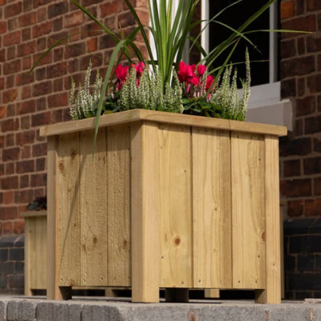 Rowlinson Heritage Square Planter 40cm - 2 Pack PRPLANT40P2