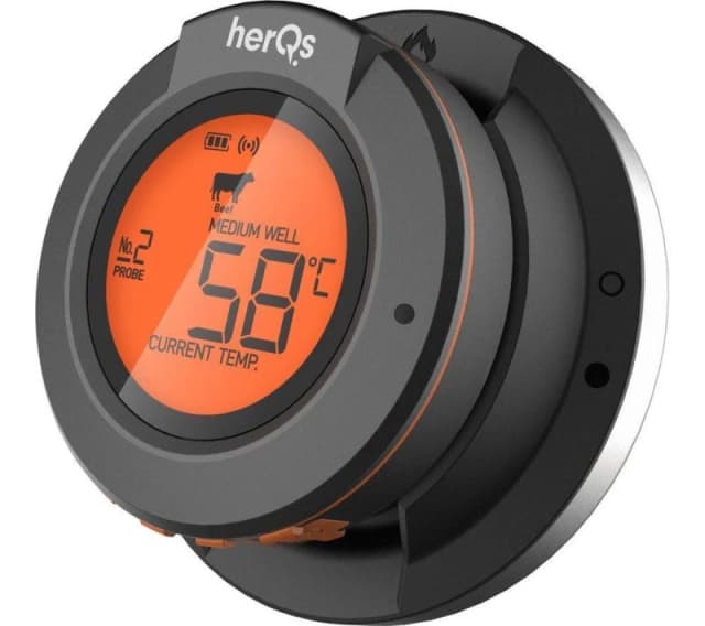 HERQS Dome Digital Meat Thermometer - Black 9508451912596