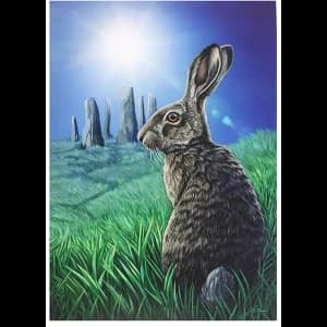 Large Solstice Canvas Picture by Lisa Parker