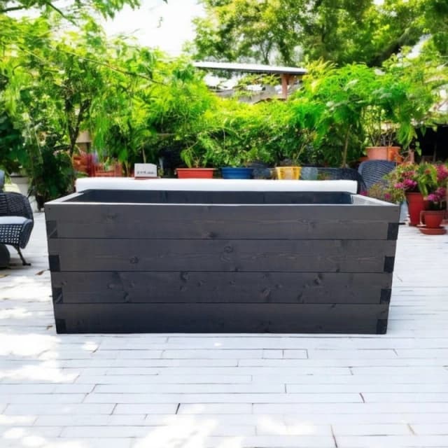 Buttercup Farm Suffolk Planter - Wood - L180 x W40 x H45cm Multicolor Unisex