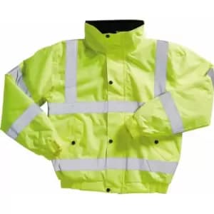 Blackrock Hi-Viz Bomber Jacket Adult - Medium Yellow - 8001404