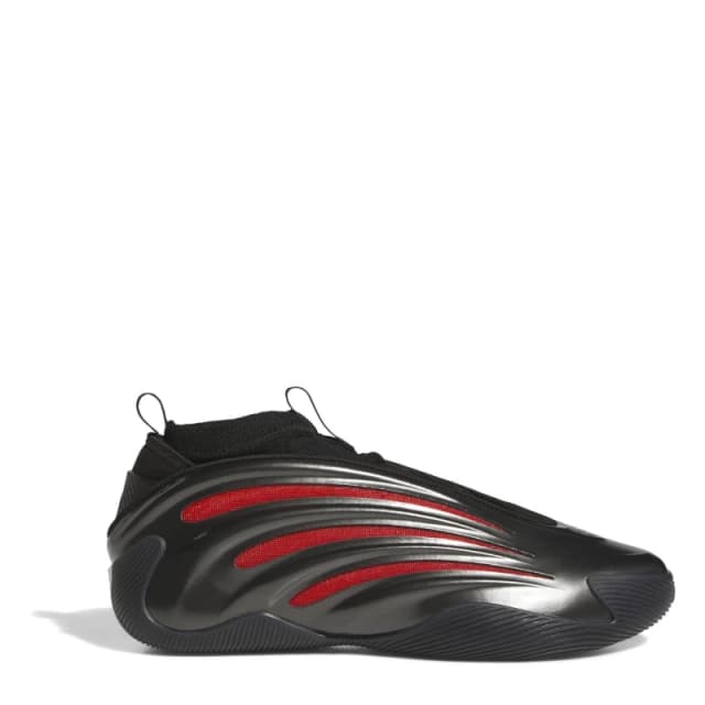 adidas Harden Volume 9 Basketball Shoes Mens Black/Red male 7 (40.7)