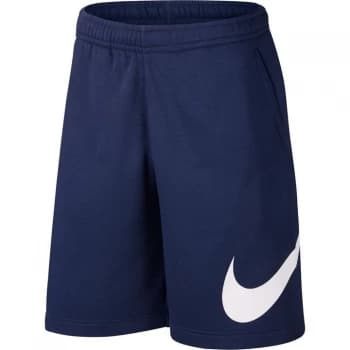 Nike Sportswear Club Mens Graphic Shorts - Mdnt Navy/White