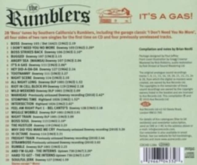 It's a gas! CD / Album