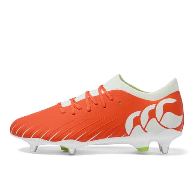 Canterbury Speed Pro Mens Soft Ground Rugby Boots Tan Tango male 7 (41.5)