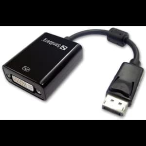 Sandberg DisplayPort Male to DVI-I Female Converter cable 20cm, 5 Year Warranty