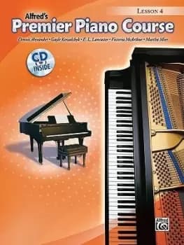 Alfred's Premier Piano Course Lesson 4 by Dennis Alexander
